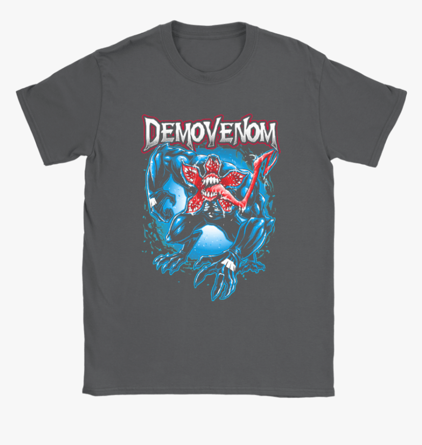 Demovenom Demogorgon X Venom Stranger Things Mashup - Garfield Supreme T Shirts, HD Png Download, Free Download