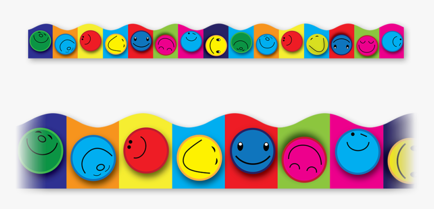 Frowny Face Png -smiley Face Border, Hd Png Download - Smiley Border, Transparent Png, Free Download