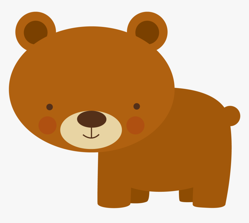 Floresta E Safari - Bear Safari Cartoon, HD Png Download, Free Download