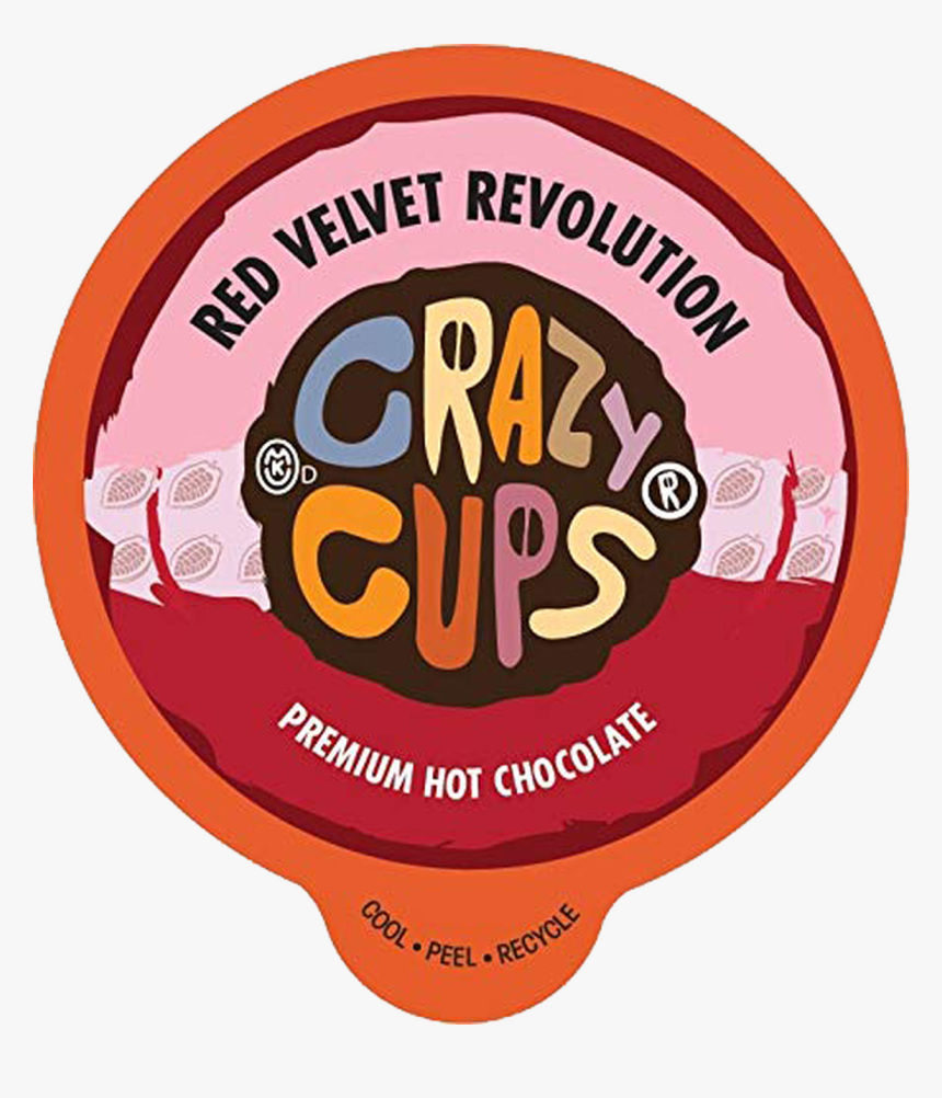 Red Velvet Revolution Premium Hot Chocolate By Crazy - Label, HD Png Download, Free Download