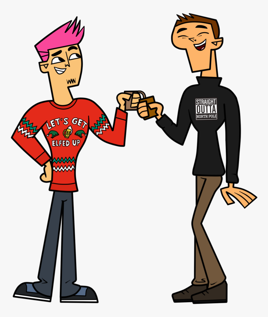 Devin And Ennui By Evaheartsart - Total Drama Devin And Ennui, HD Png Download, Free Download