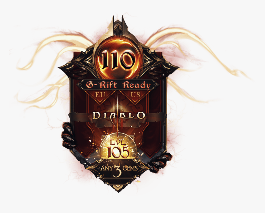 Diablo 3 Greater Rift 110 Services - Diablo 3, HD Png Download, Free Download