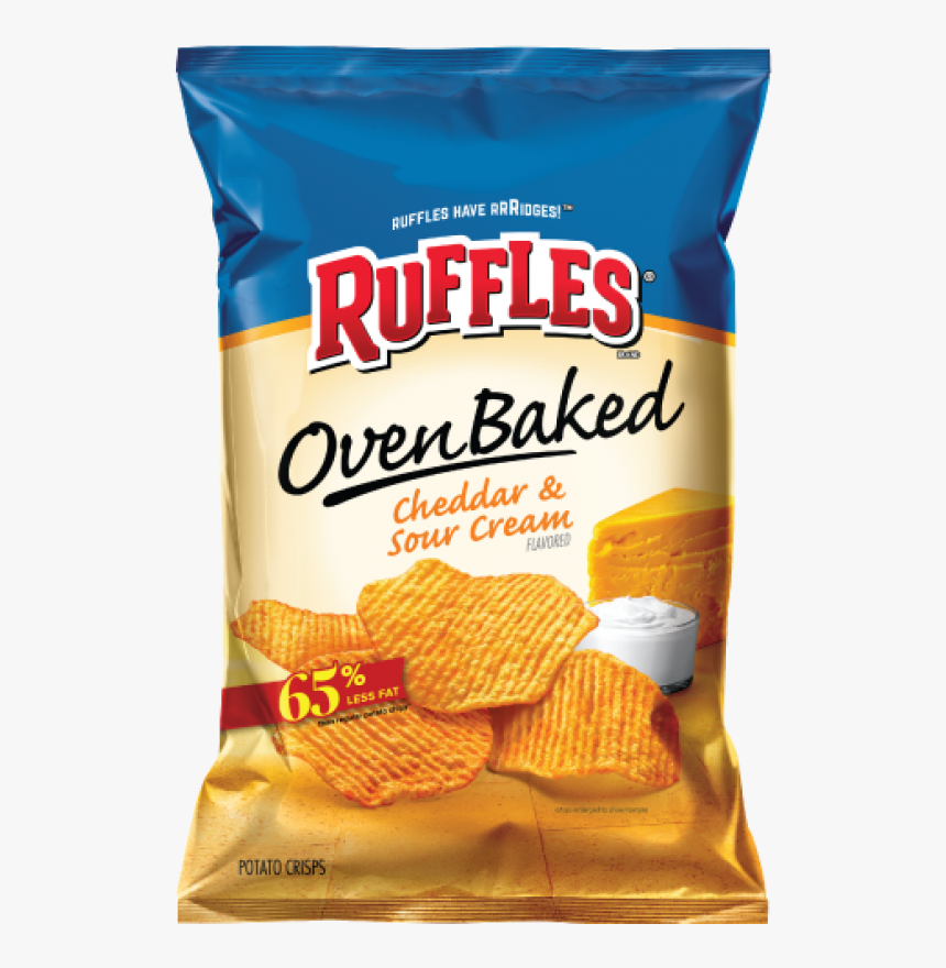 Ruffles Baked Cheddar Chips, HD Png Download, Free Download