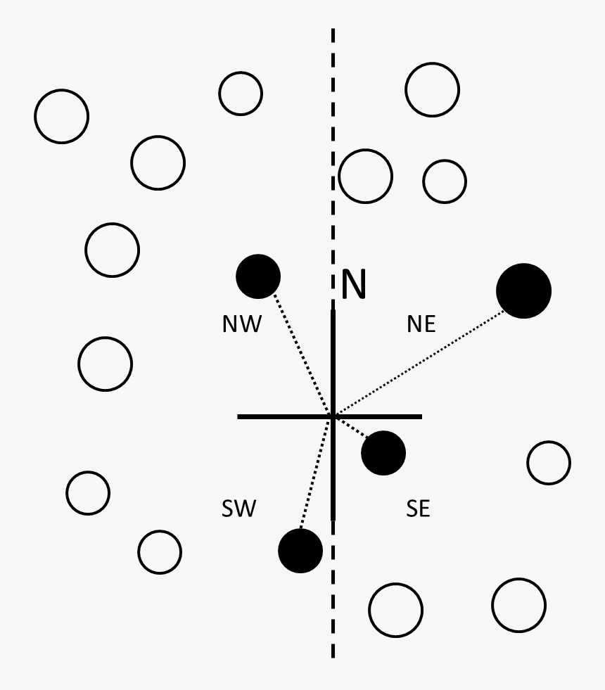 In This Diagram, The Circles Represent Trees, The Dashed - Circle, HD Png Download, Free Download