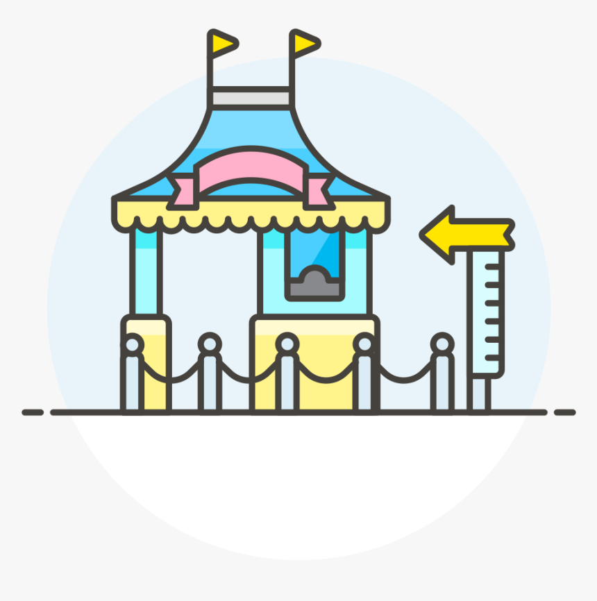 Amusement Park Icon - Hiburan Icon Png, Transparent Png, Free Download