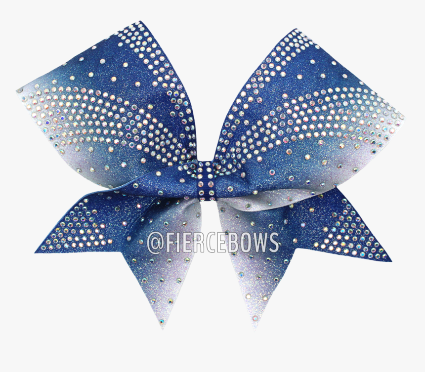 Brooklyn Glitter Ombre Rhinestone Bow - Polka Dot, HD Png Download, Free Download