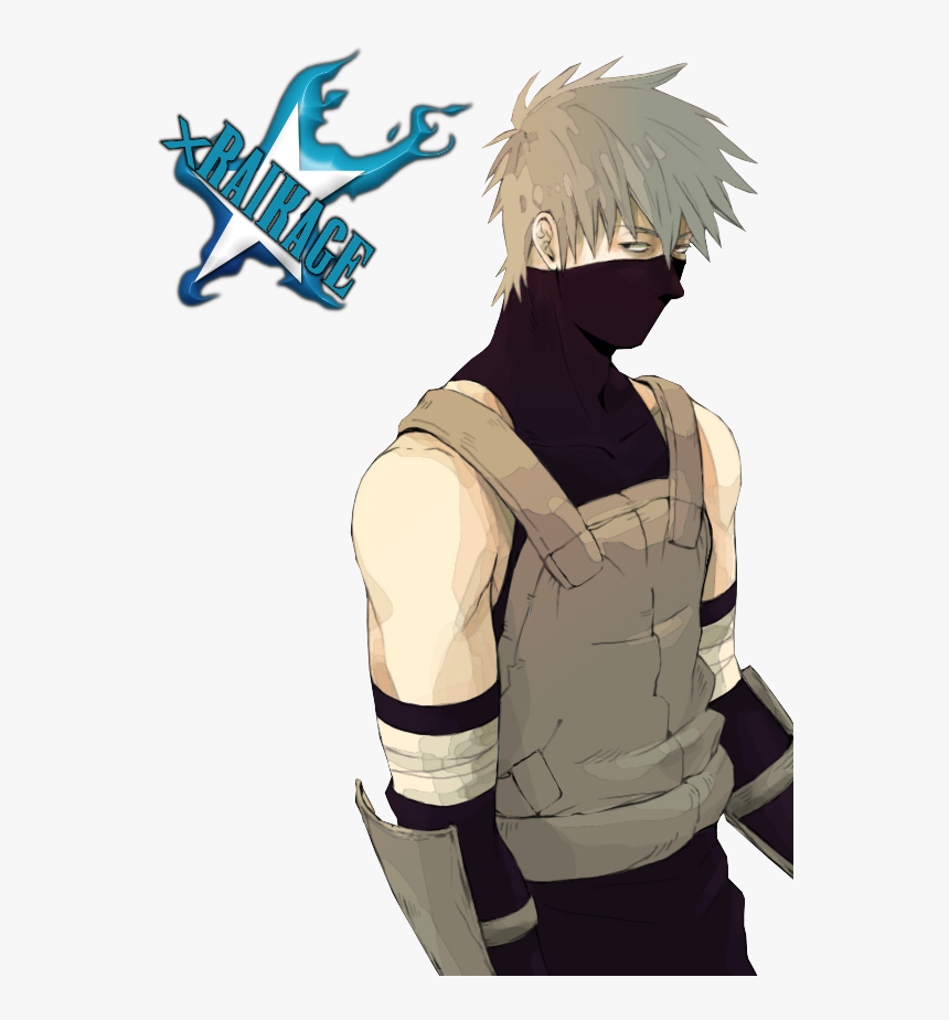 Render Kakashi Naruto Photo - Black Rock Shooter, HD Png Download, Free Download