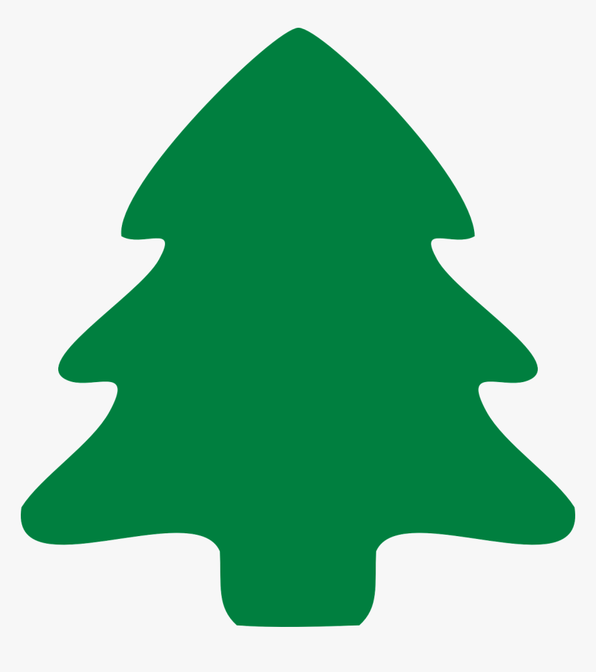 Fir Tree, Christmas, Evergreen, Plant, Forest, Ecology - Christmas Tree Shape Green, HD Png Download, Free Download