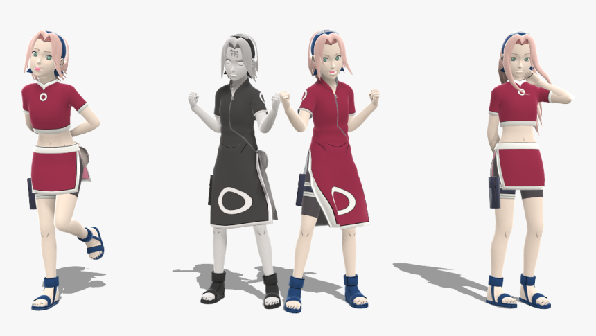 Standing - Sakura Haruno Pre Shippuden, HD Png Download, Free Download