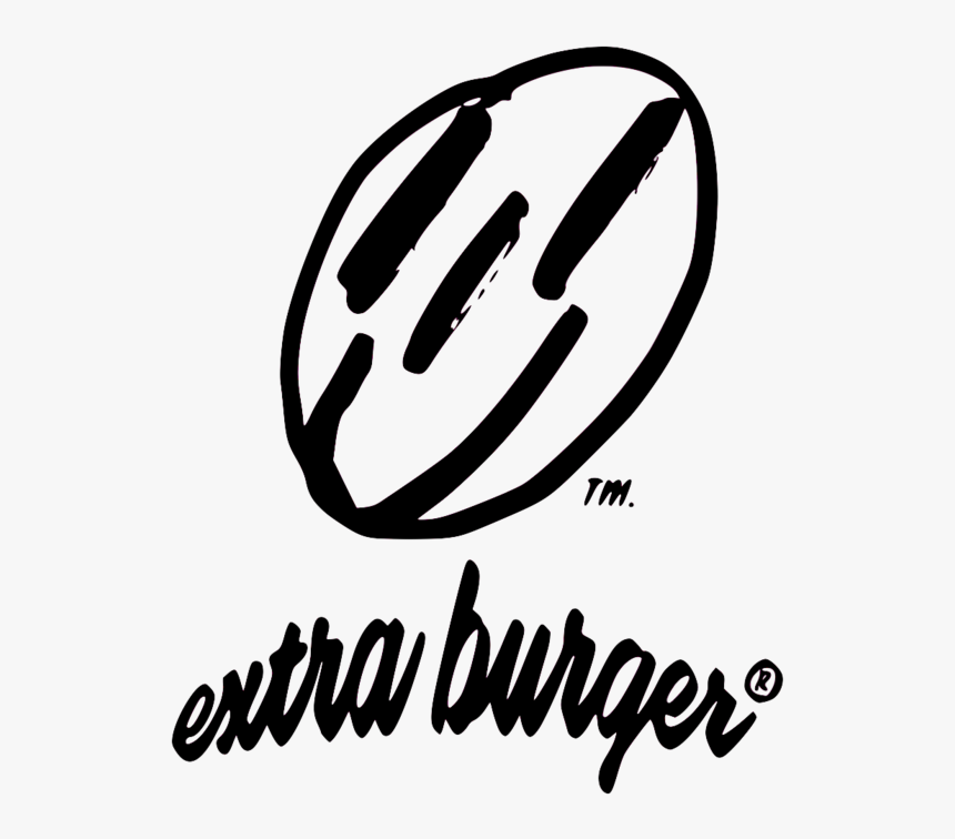 Extra Burger Logo - Calligraphy, HD Png Download, Free Download