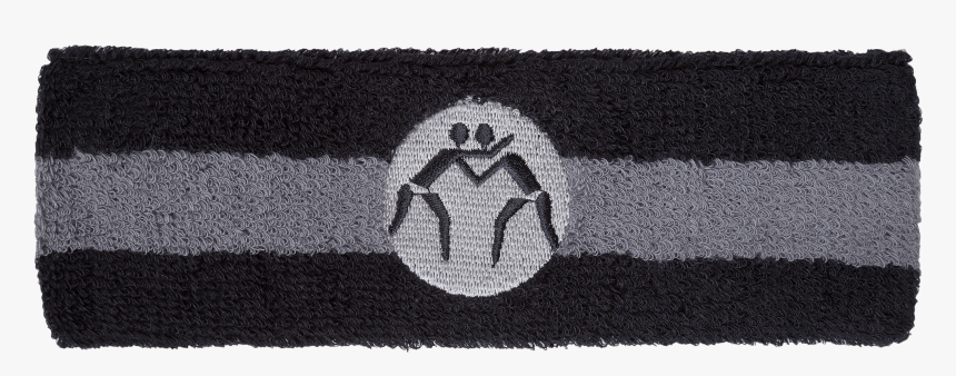 Wrestlingmart Head Band Black Grey Main, HD Png Download, Free Download