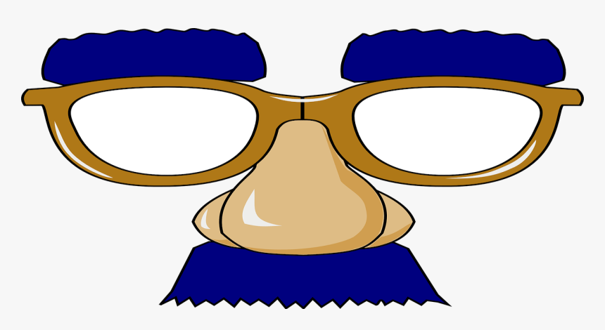 Vector Groucho Marx Glasses, HD Png Download - kindpng