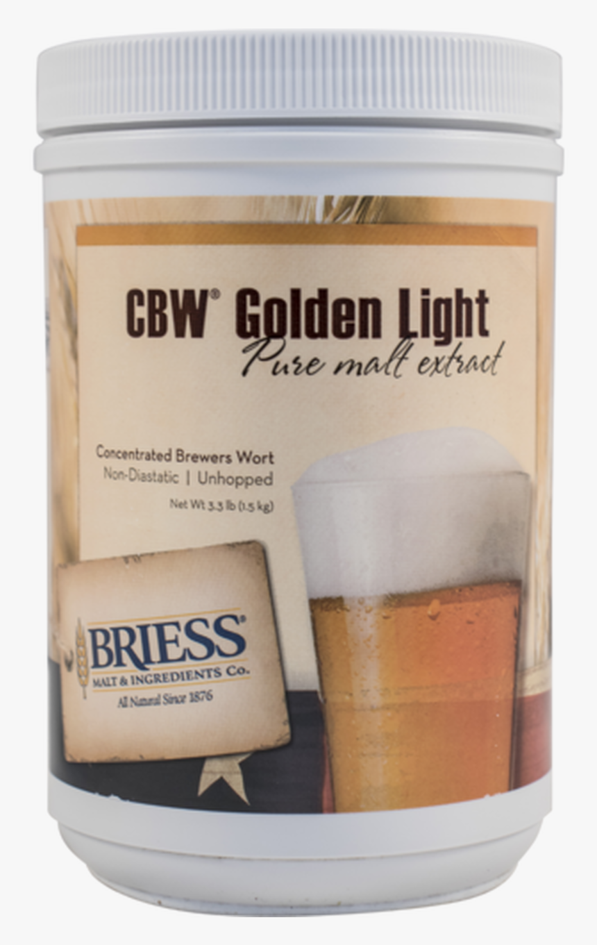 Briess Golden Light Extract - Briess Cbw Golden Light Single Canister 3.3, HD Png Download, Free Download