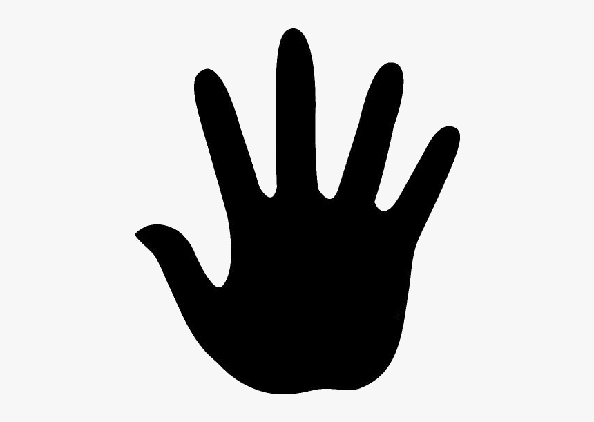Transparent Child Hand Outline Background Hd Png Download Kindpng