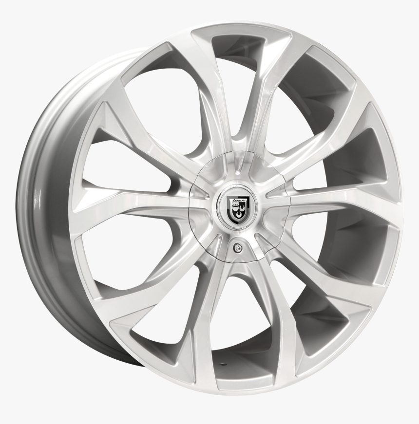 Custom - Full Silver - - Lexani Silver Machined Wheels, HD Png Download, Free Download