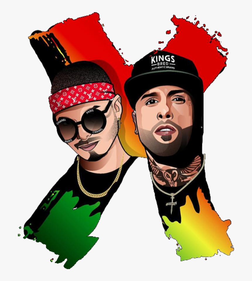 #nicky Jam #freetoedit - Illustration, HD Png Download, Free Download