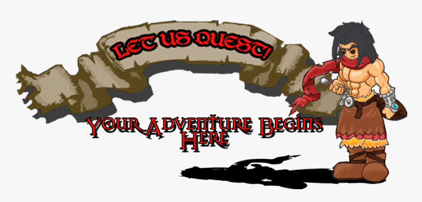 Let Us Quest - Cartoon, HD Png Download, Free Download