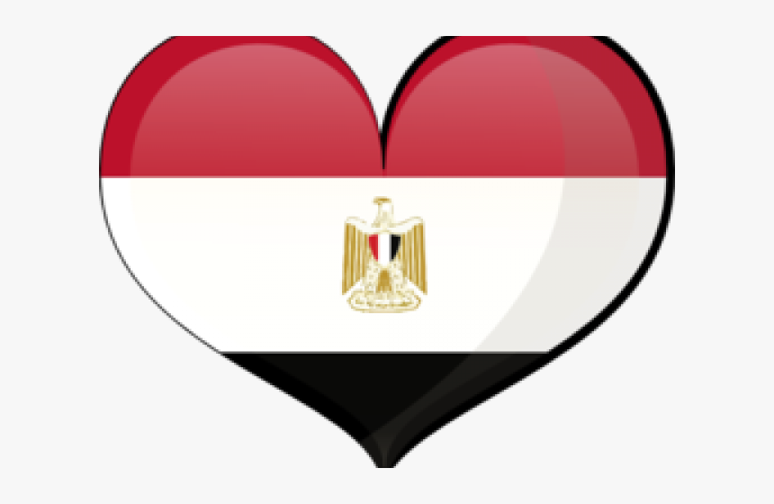 Flag Clipart Egypt - Egypt Flag, HD Png Download - kindpng