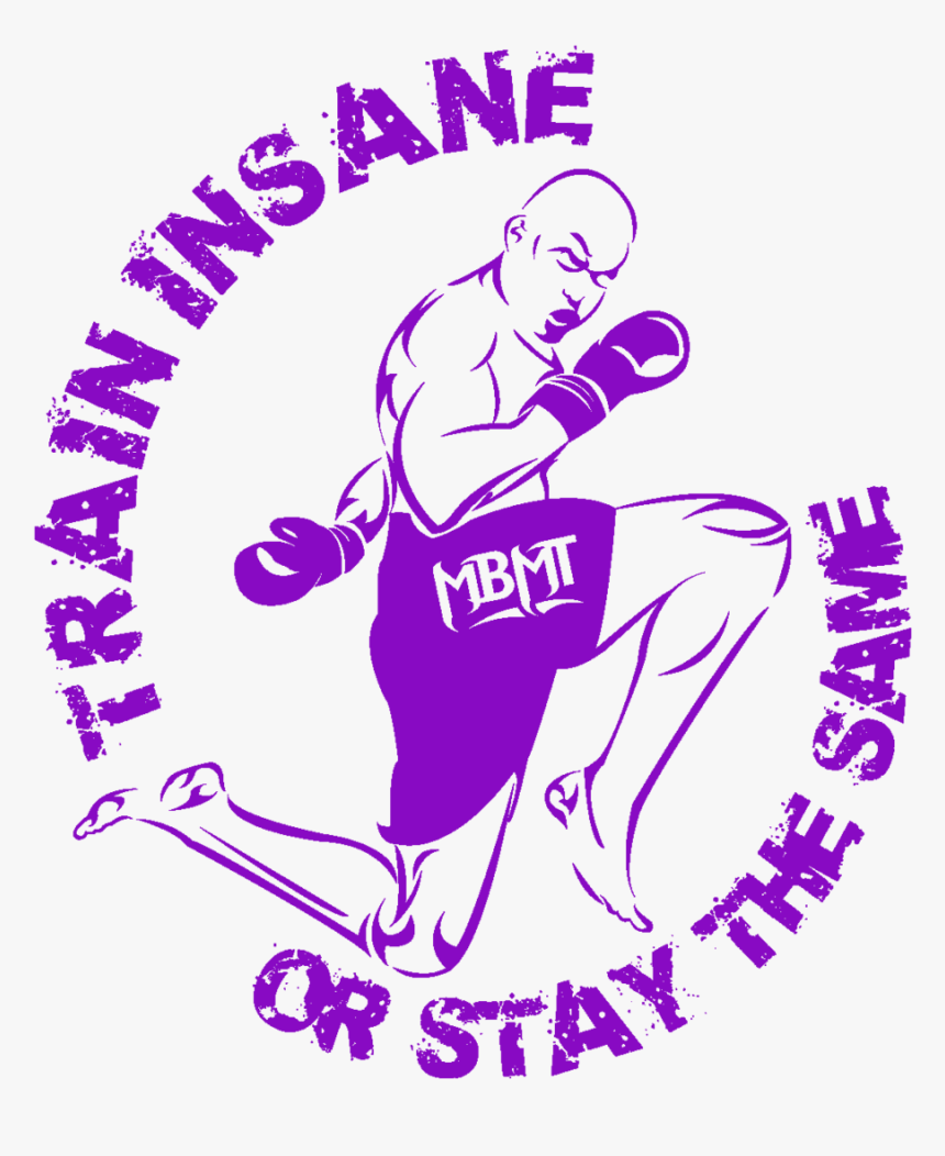 Mbmt Train Insane Logo Purple Edited-2 - Illustration, HD Png Download, Free Download