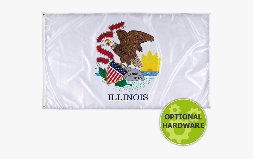 Illinois State Flag, HD Png Download, Free Download