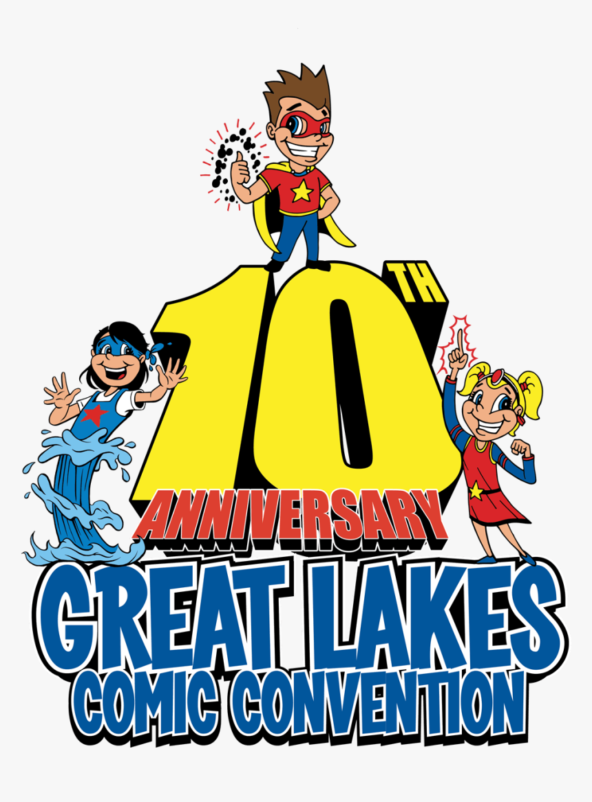 The Great Lakes Comic-con - Cartoon, HD Png Download, Free Download