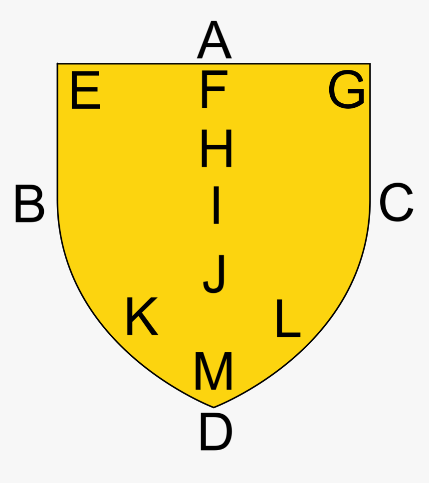 Coat Of Arms Shield Png - Escutcheon Heraldry, Transparent Png, Free Download