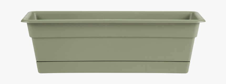 Dura Cotta Window Box In Living Green - Drawer, HD Png Download, Free Download