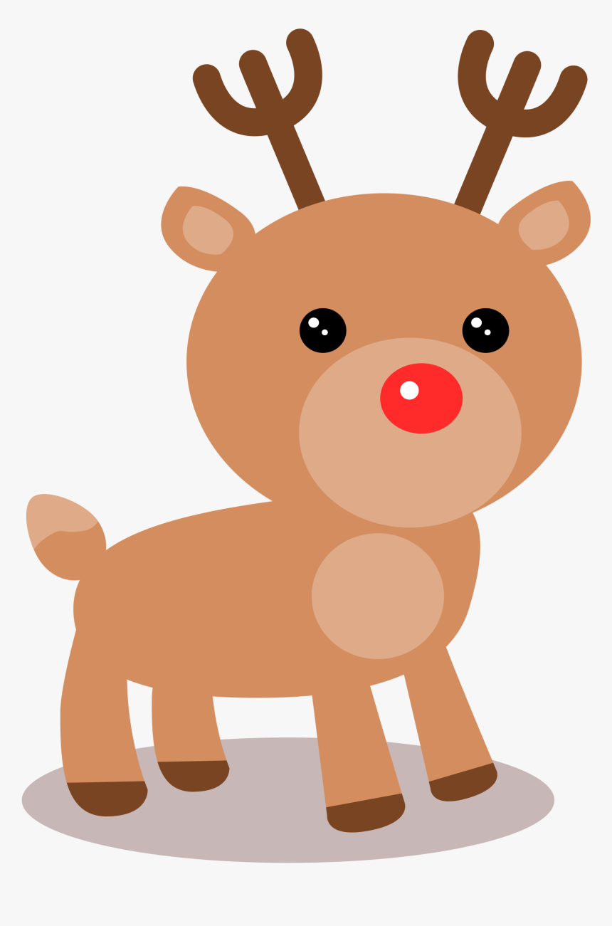 Clipart Rain Deer - Clipart Reindeer, HD Png Download, Free Download