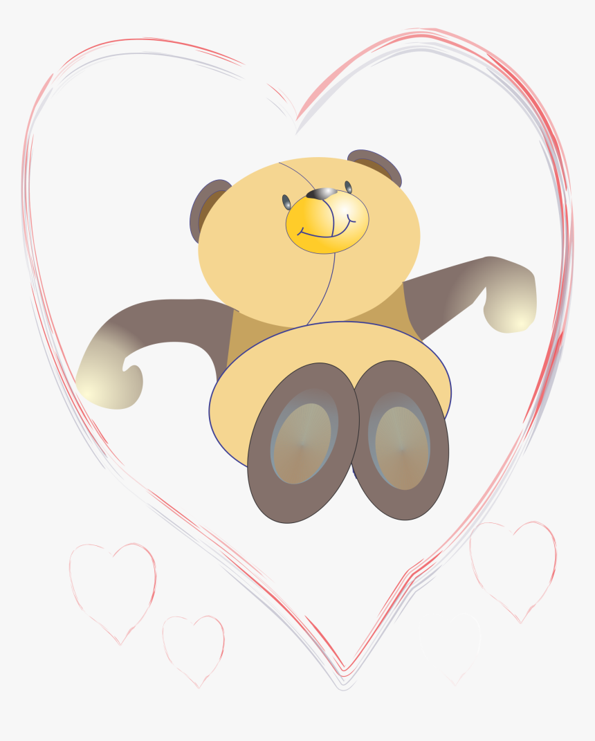 Oso Corazon Clip Arts - Clip Art, HD Png Download, Free Download