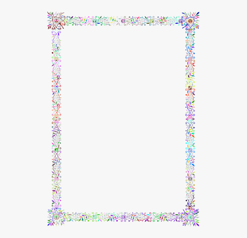 Picture Frame,rectangle,paper - Transportation Border Clipart, HD Png Download, Free Download