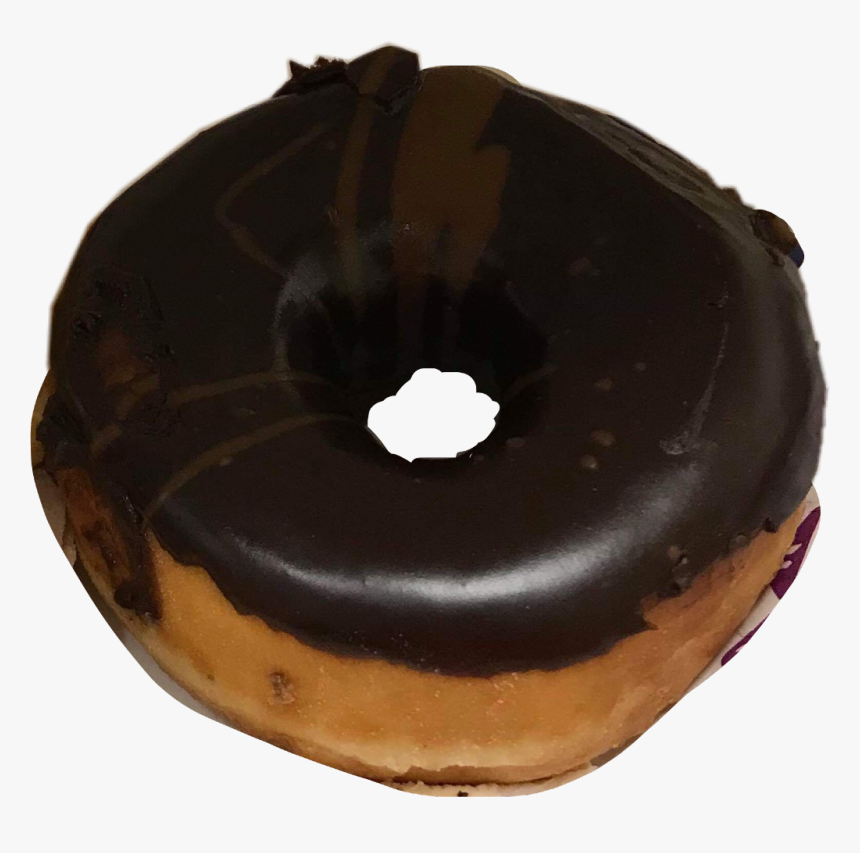 #donut #chocolate #icing #frosting #glazed #freetoedit, HD Png Download, Free Download