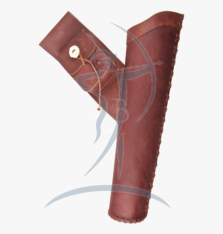 Wild Mountain Side Quiver Silvretta Leather [bi-53h867] - Leather, HD Png Download, Free Download