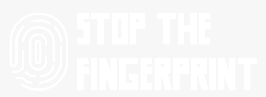 Stop The Fingerprint - Poster, HD Png Download, Free Download