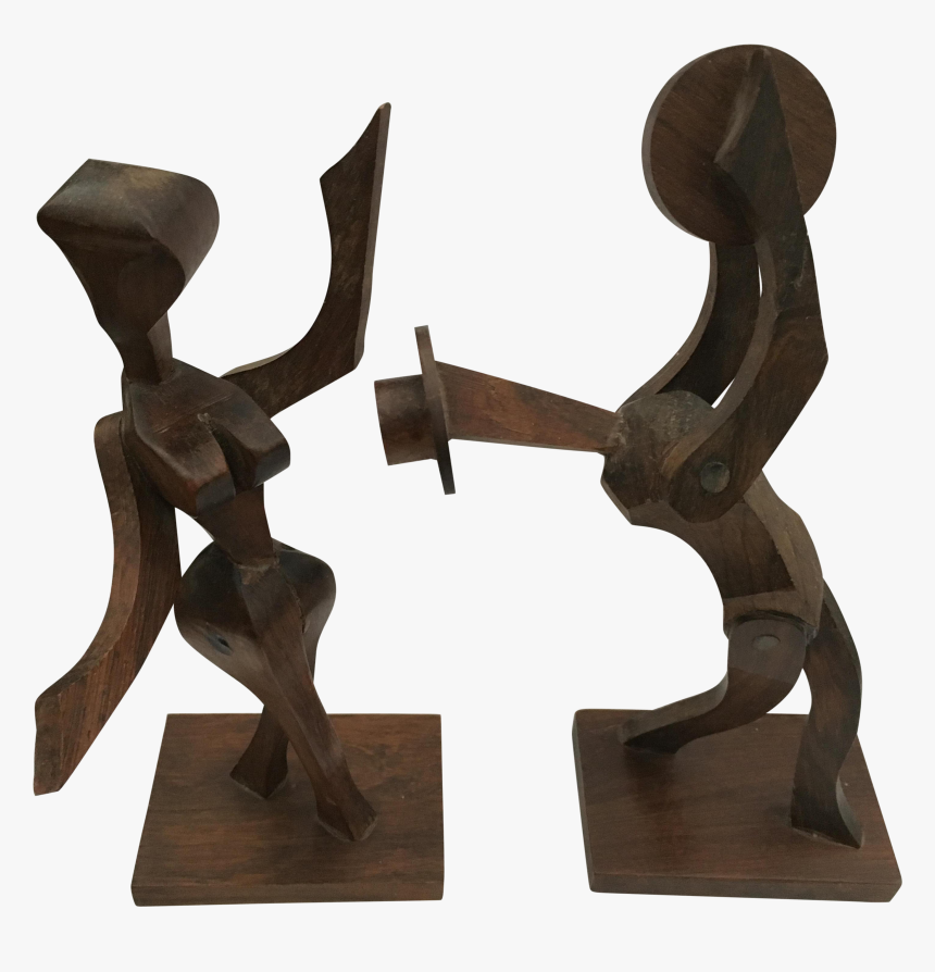 Modern Male Sculpture Dancers - Statue, HD Png Download, Free Download