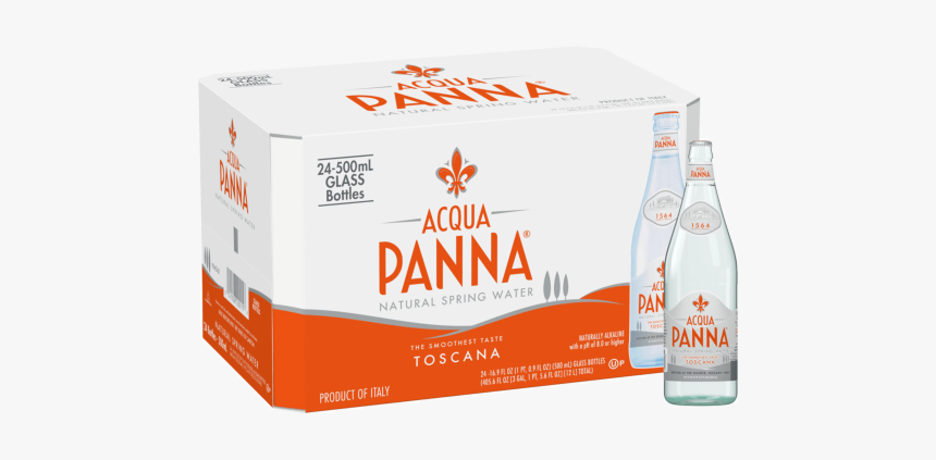 Acqua Panna Spring Water Natural Toscana Italia Sodium, HD Png Download, Free Download