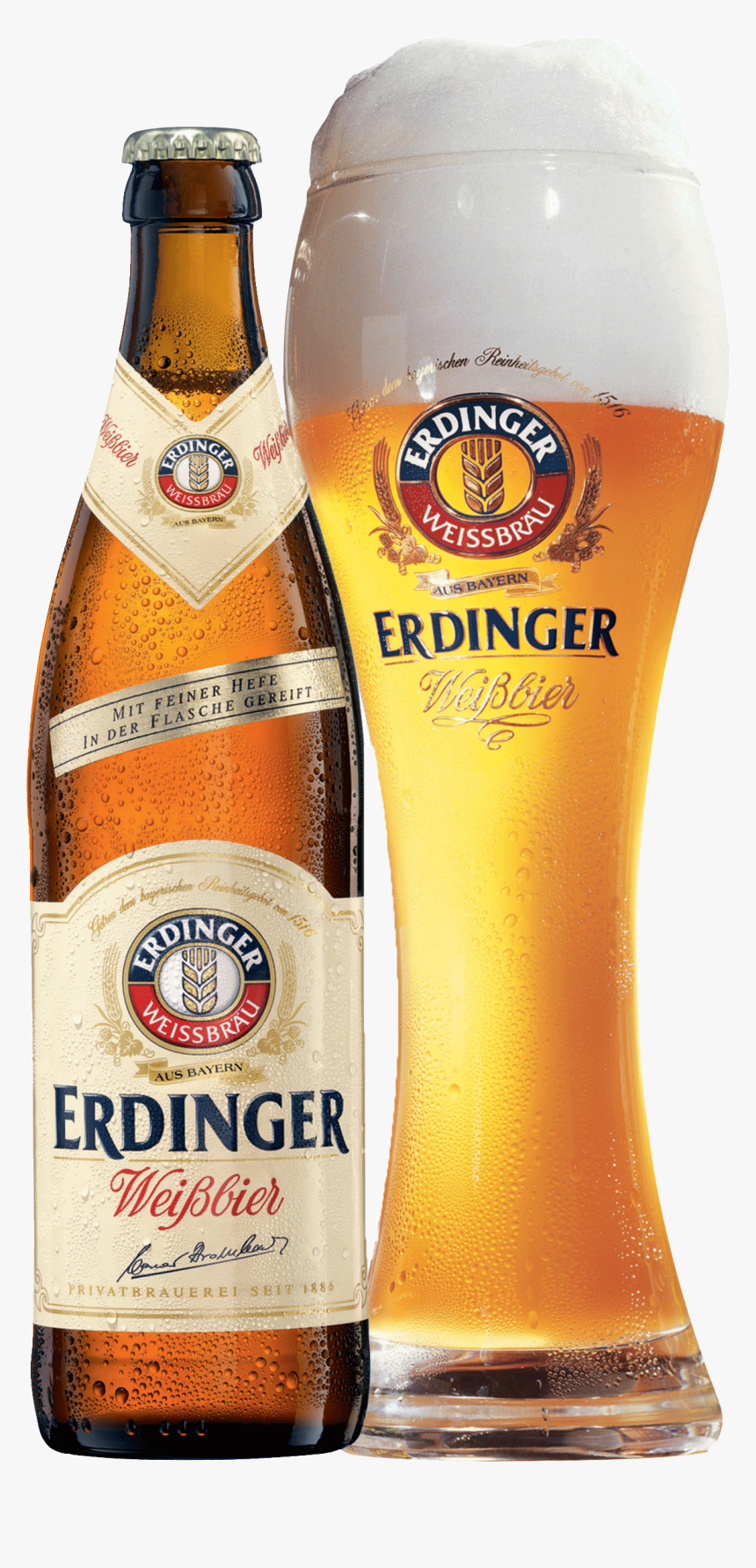 Erdinger Beer, HD Png Download, Free Download