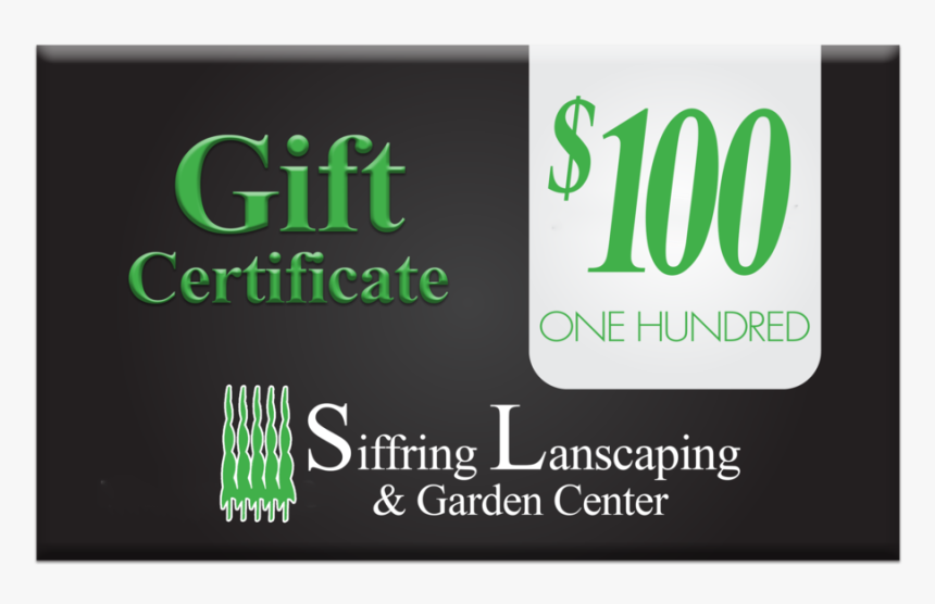 $100 Gift Certificate - Kesdee, HD Png Download, Free Download