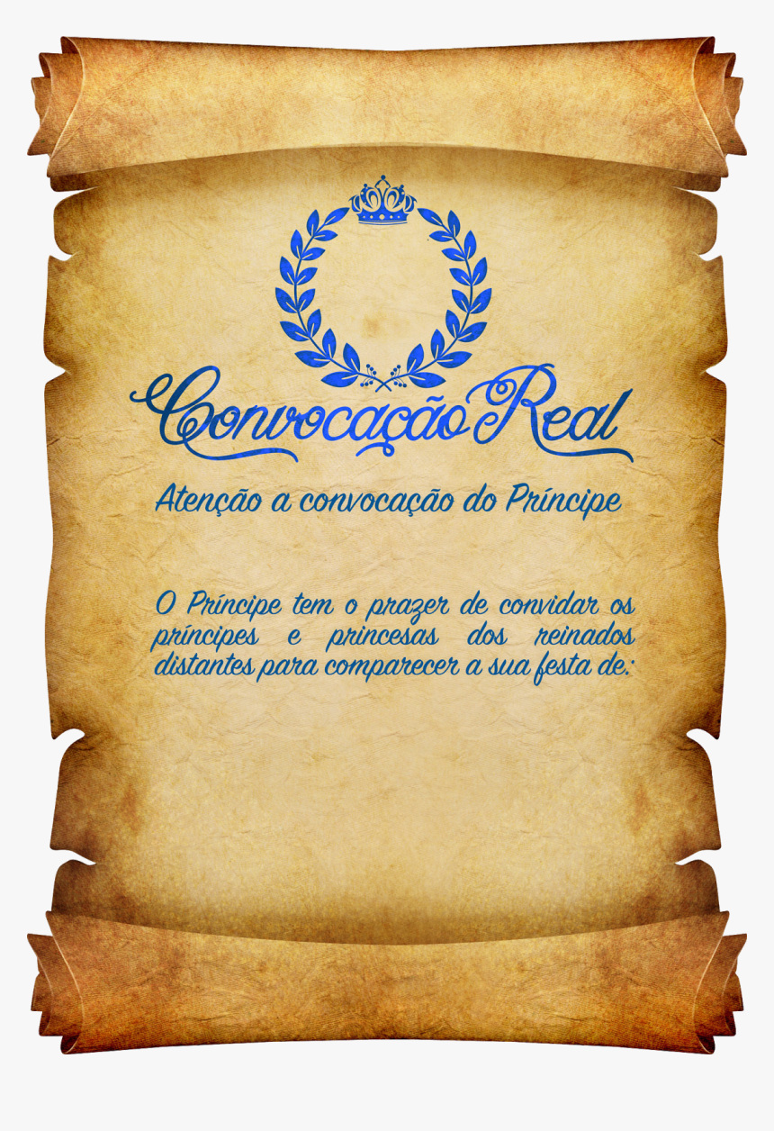 Clip Art Convocao Real Png - Imprimibles Invitaciones De Elena De Avalor, Transparent Png, Free Download