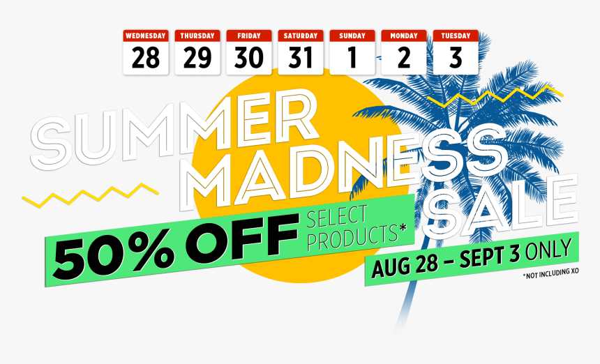 Summer Madness Sale 2019 Front Page - Graphic Design, HD Png Download, Free Download