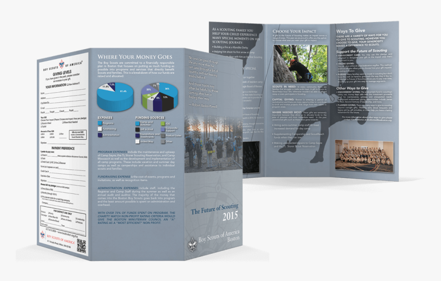 Friends Of Scouting Brochures - Friends Of Scouting Brochure, HD Png Download, Free Download