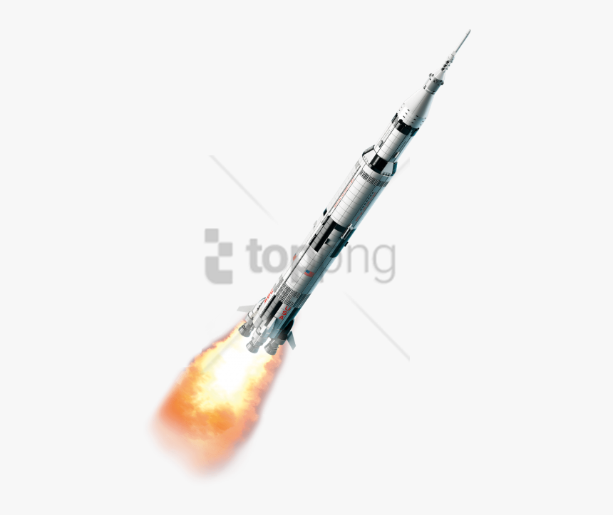 Missile Image With Transparent - Lego Saturn V, HD Png Download, Free Download