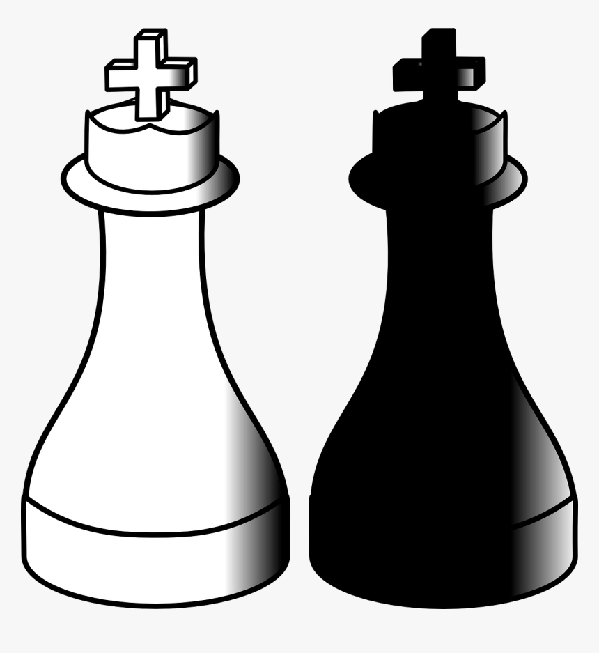 King And Queen Chess Piece Clipart, HD Png Download, Free Download