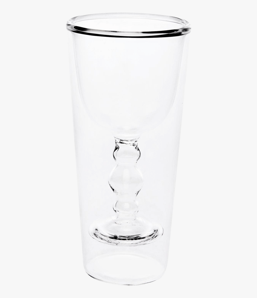 Double Wall Red Wine Glass - Pint Glass, HD Png Download, Free Download