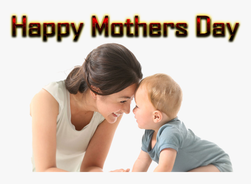 Happy Mothers Day Png Free Background - Girl, Transparent Png, Free Download