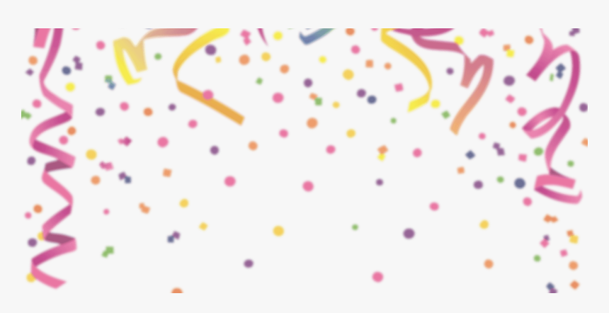 Birthday Confetti Background, HD Png Download, Free Download