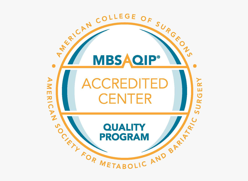 Mbsaqip Accreditation Seal Optimized - Her For Him For You, HD Png Download, Free Download