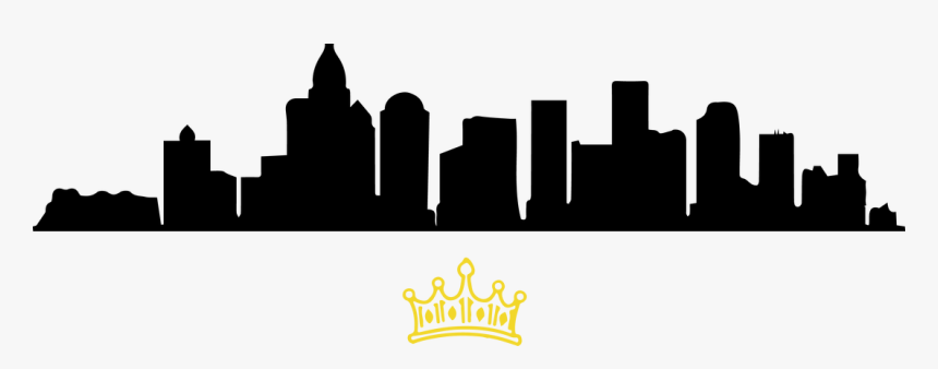 Transparent Charlotte Skyline Silhouette Png - Transparent Charlotte Skyline Silhouette, Png Download, Free Download