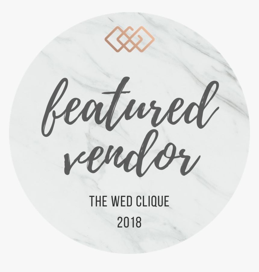 Featured Wedding Vendor The Wed Clique - Circle, HD Png Download, Free Download