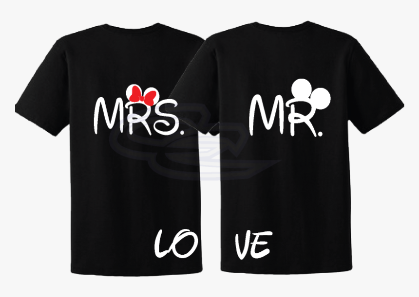 disney mr and mrs shirts