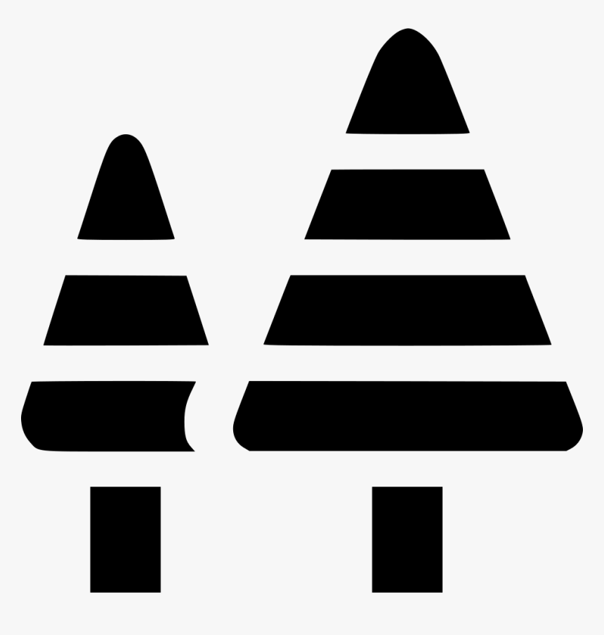 Trees Evergreen - Triangle, HD Png Download, Free Download